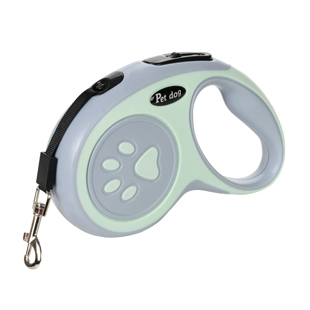 3m 5m Nylon Pet Dog Leash Automatic Retractable Extending Rope Puppy Walking Running Traction Roulette For Small Big Dogs Cats Beauty World Shop