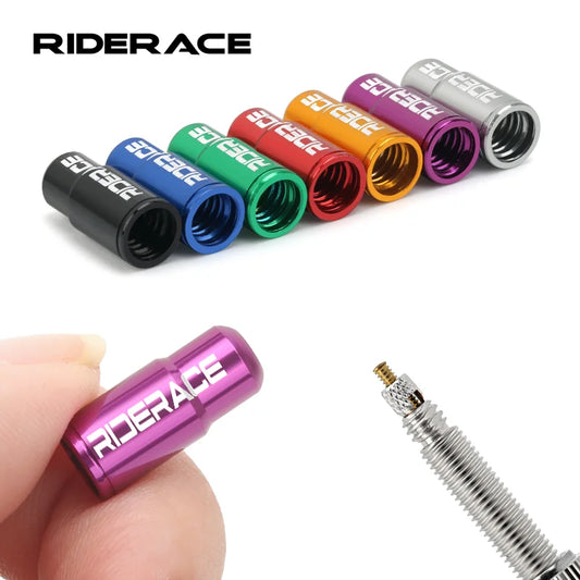 2/4/10Pcs Bicycle Tire Valve Cap Dustproof Lightweight Aluminum Alloy MTB Road Bike Tube Tyre Gas Nozzle Cover For FV Presta Beauty World Shop
