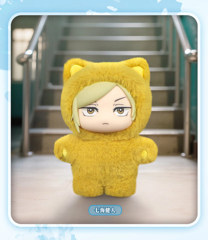 BANDAI Jujutsu Kaisen Battle V2 Cat Paradise Party Series Blind Box Cute Plush Doll Pendant Anime Periphery Surprise Gift Beauty World Shop