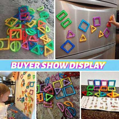 Magnetic Building Blocks DIY Magnets Toys medium size STEM Toys Construction Toys Learning Educational Magnet Toys Beauty World Shop