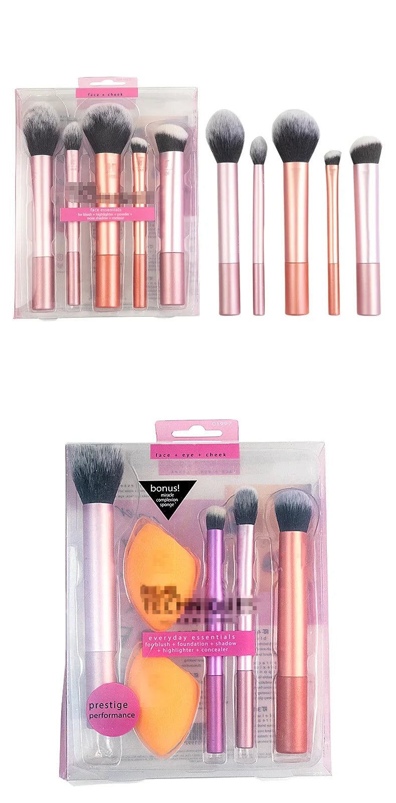 Popular Full Set of Makeup Brush Set Powder Blusher Brush Halo Dye Brush Eye Shadow Brush Beauty Egg Beauty World Shop