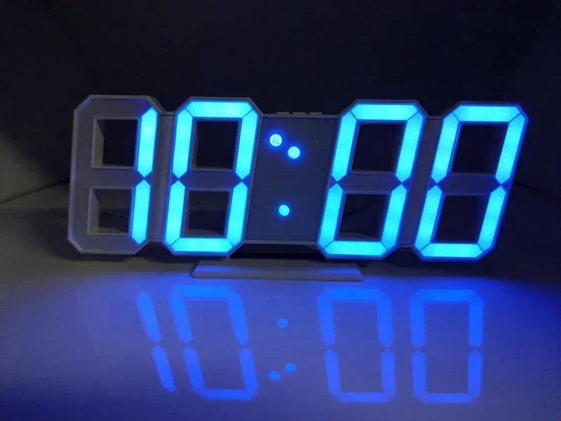 Digital Wall Clock Desk Watches Electronic Alarm Modern Home Decoration for Bedroom Decor Interior Led Table Clocks Living Room Beauty World Shop