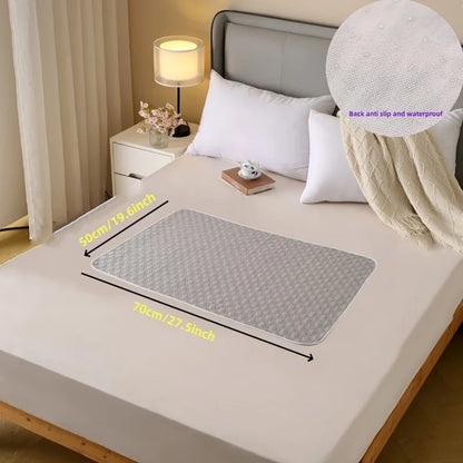 Washable Incontinence Pads for Elderly & Pets - Leak-Proof Bed Care Mats, Ideal for Menstruation & Home Use, Multiple Sizes Beauty World Shop