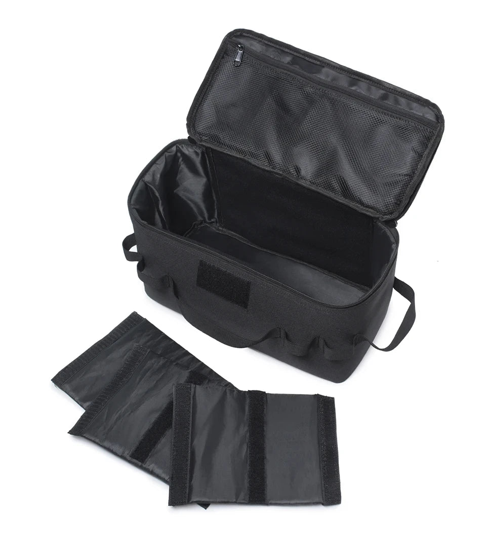 Outdoor Camping Gas Tank Storage Bag Large Capacity Ground Nail Tool Bag Gas Canister Picnic Cookware Utensils Kit Bag Beauty World Shop