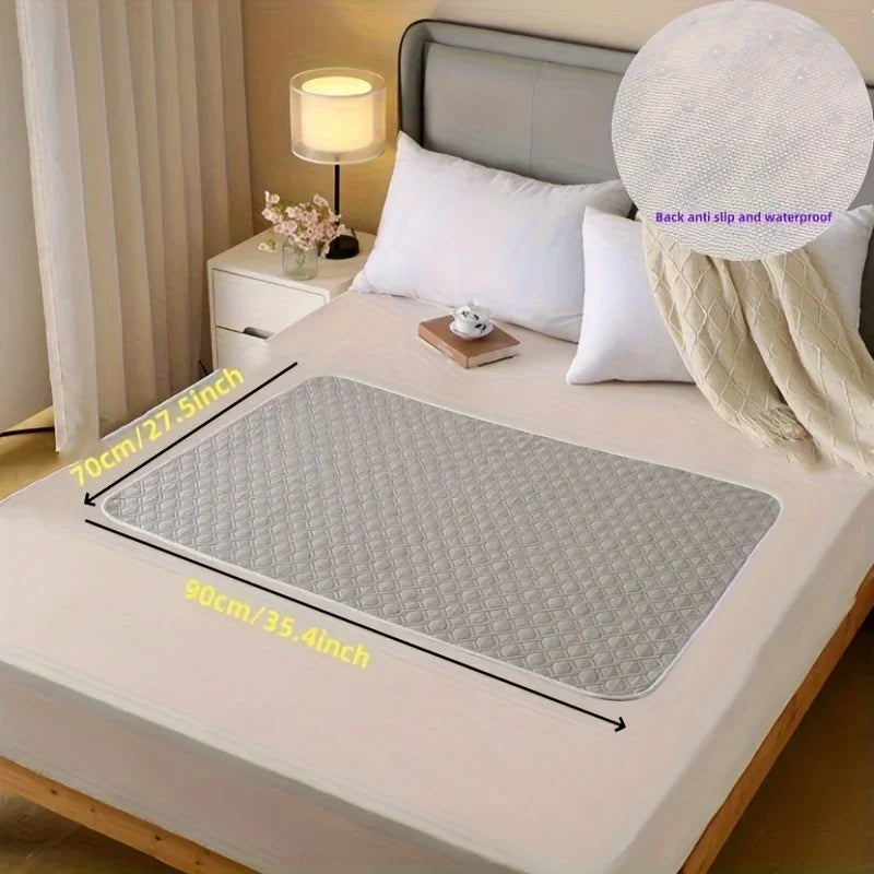 Washable Incontinence Pads for Elderly & Pets - Leak-Proof Bed Care Mats, Ideal for Menstruation & Home Use, Multiple Sizes Beauty World Shop
