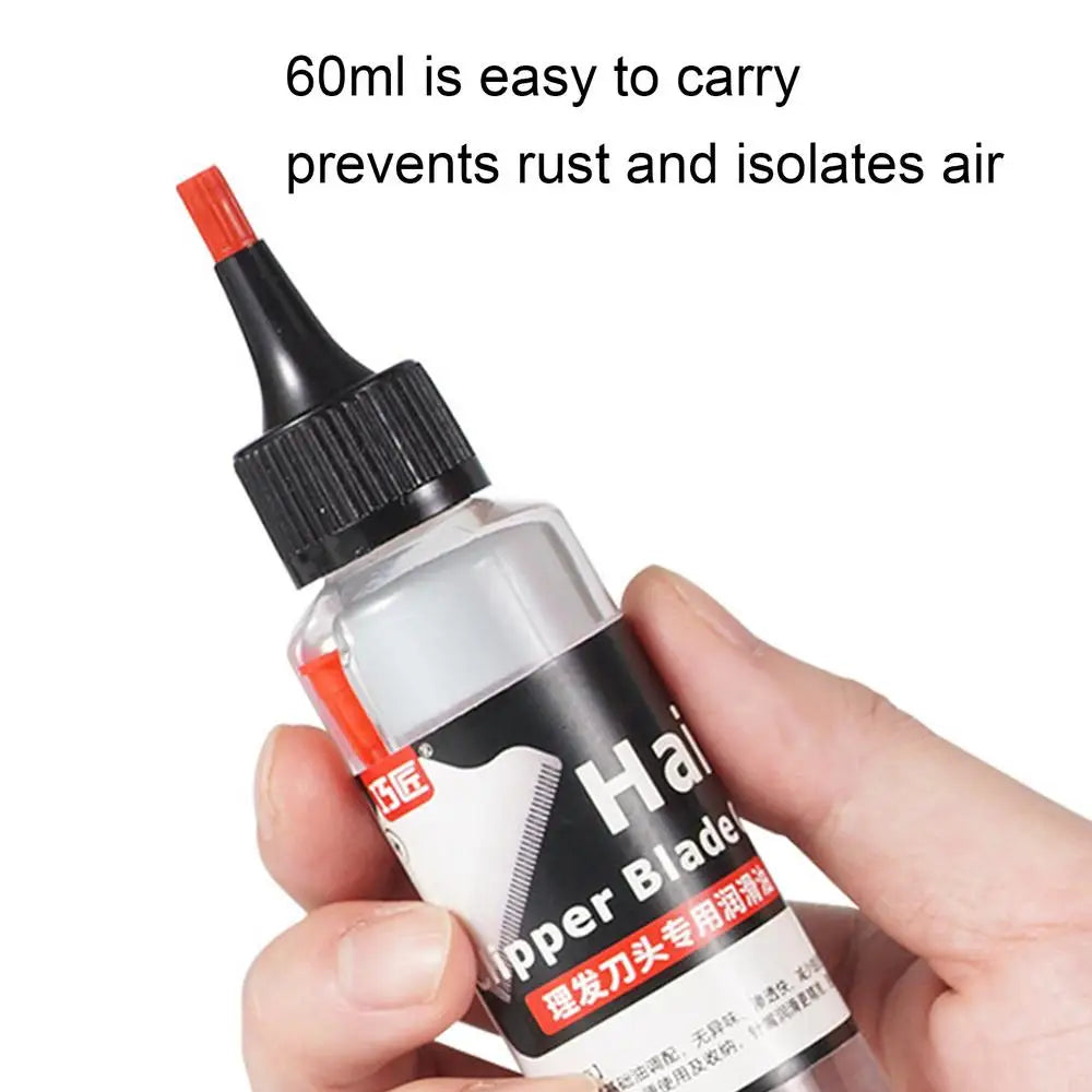 Trimmer lubricating oil Hair scissors lubrication Reduce metal friction No odor For hair cutting tool maintenance lubrication Beauty World Shop