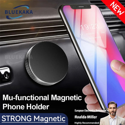 Car Magnetic Phone Holder 360°  Stand Magnet Car Mount Cell Mobile Phone Wall Nightstand GPS For iPhone Android Universal Beauty World Shop