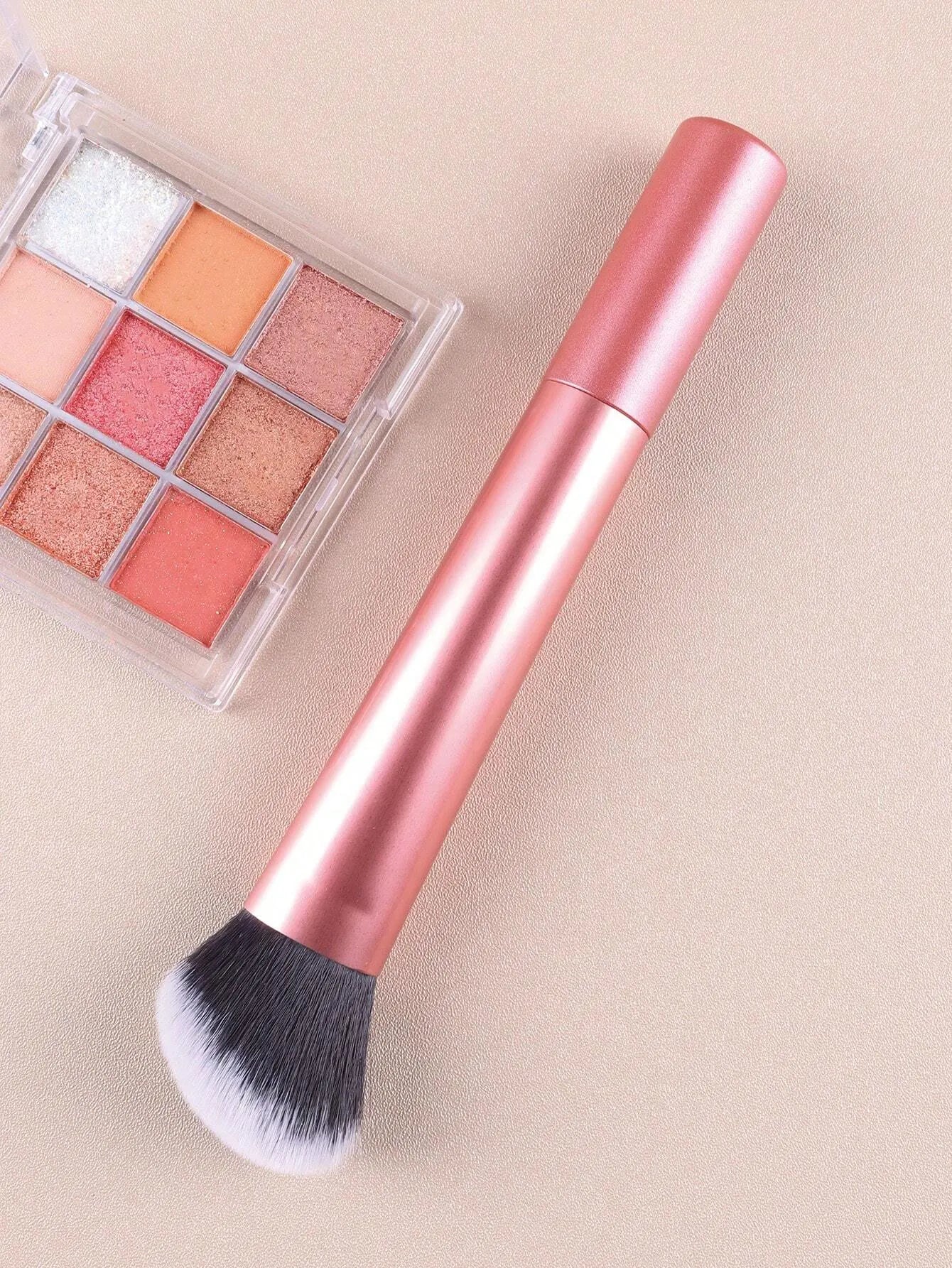1pc Large Orange Contour Brush - Ideal For Cheeks, Forehead, Chin, Nose Blending And Defining Contours, Perfect For Liquid Found Beauty World Shop
