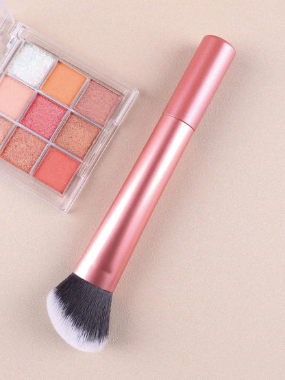 1pc Large Orange Contour Brush - Ideal For Cheeks, Forehead, Chin, Nose Blending And Defining Contours, Perfect For Liquid Found Beauty World Shop