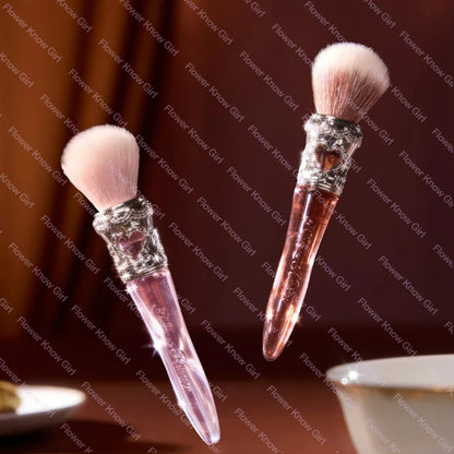 Flower Knows The Sweetie Bear Rounded Blush Brush  Loose Powder makeup Brushes Beauty World Shop