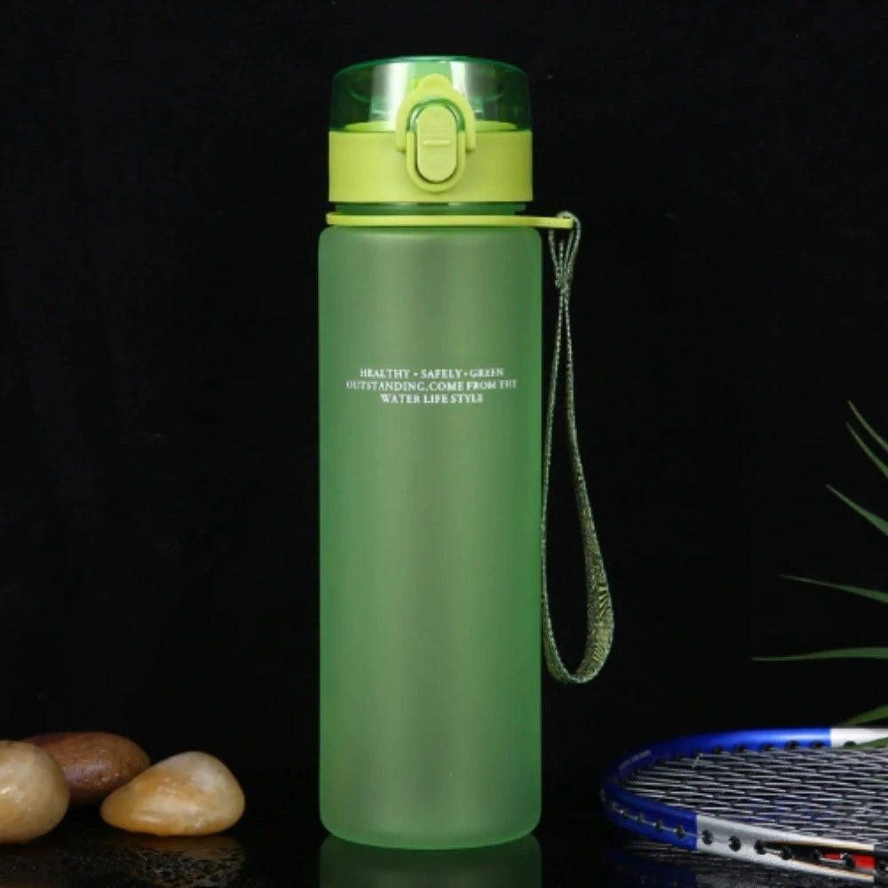 Leak-free sports water bottle, portable for travel and hiking. My favorite beverage bottle is 400ml and 560ml Beauty World Shop