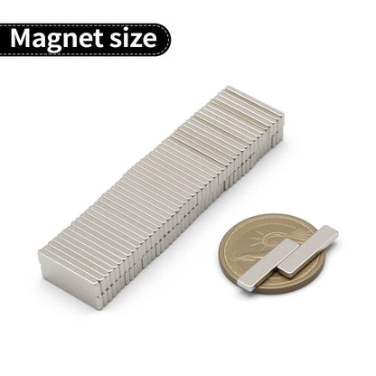 20x5x2mm Super Strong Neodymium Magnet N35 NdfeB Permanent Magnetic imanes Block Powerful Magnets Refrigerator Magnet Beauty World Shop
