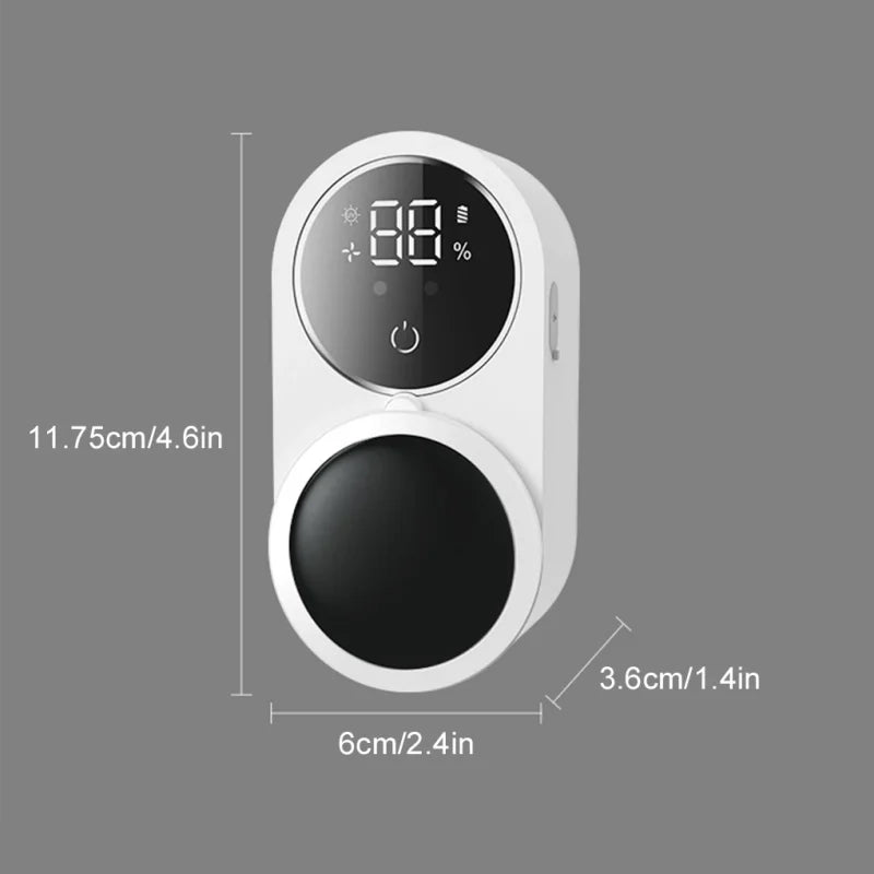 Mini Portable Rechargeable Travel Toothbrush Sterilizer Induction Switch with Charge Display UV Toothbrush Sterilizer Case Beauty World Shop