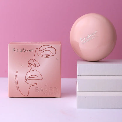Long-lasting Waterproof Fine Shimmer Highlighter, Natural Glossy Effect, Brighten the Contour and Modify the Face Beauty World Shop