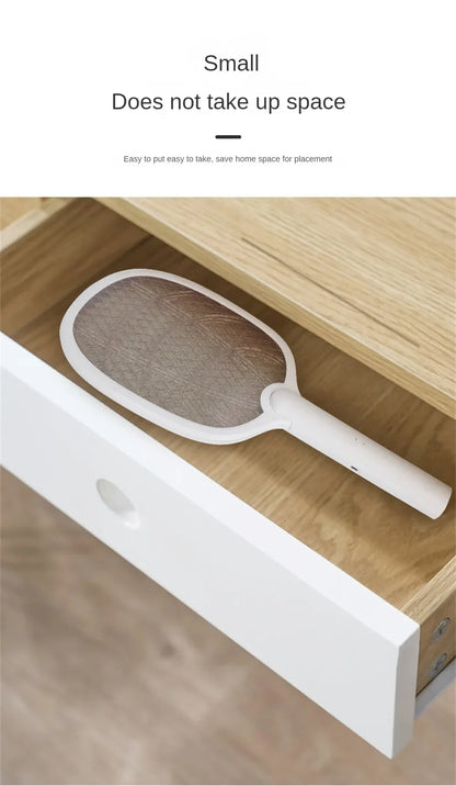 Mosquito Killer Lamp USB Rechargeable Electric Foldable Mosquito Killer Racket Fly Swatter Repellent Lamp Zapper Insects Racket Beauty World Shop