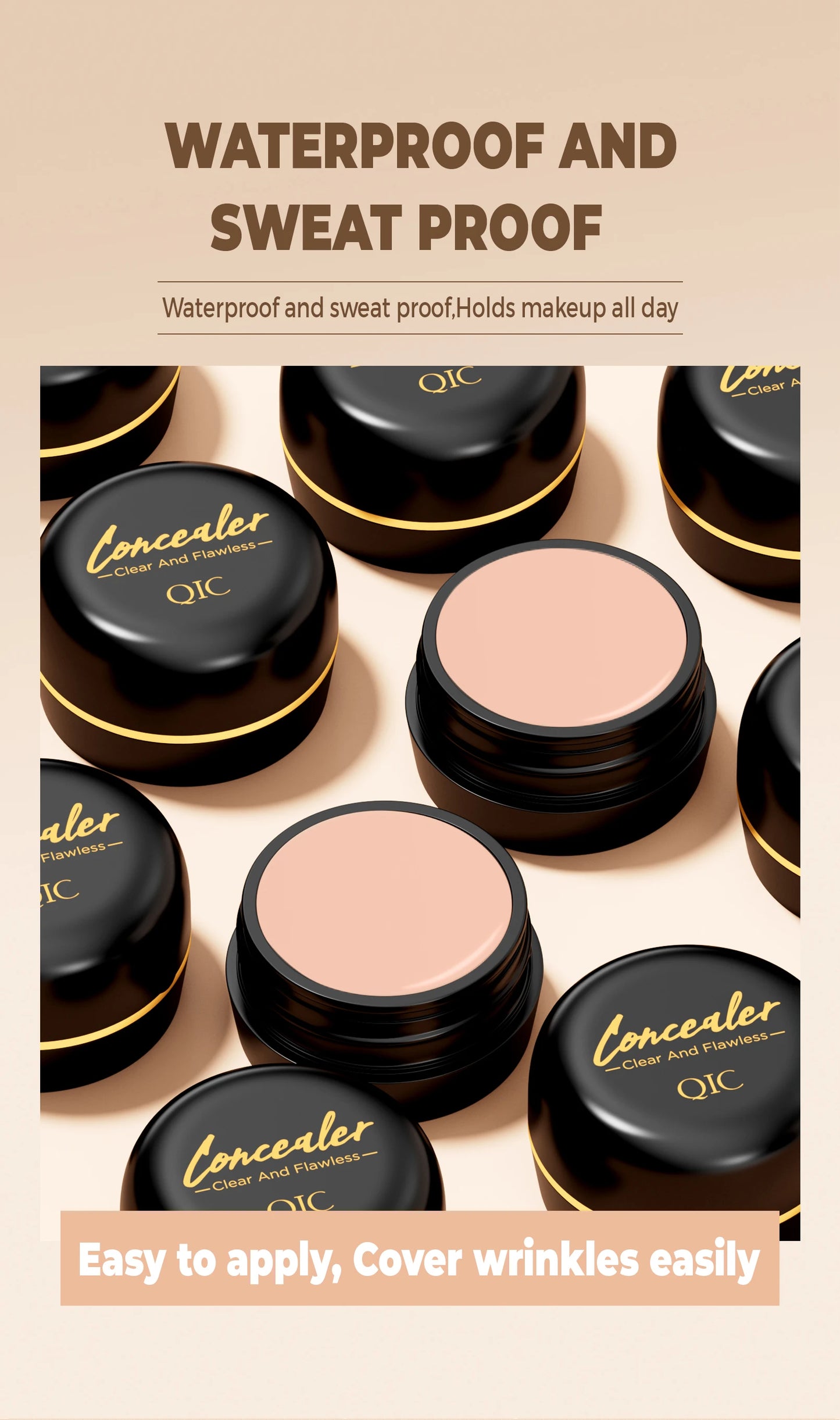 Waterproof Full Coverage Concealer for Tattoos, Scars - Natural Finish Foundation for All Skin Tones & Types Beauty World Shop