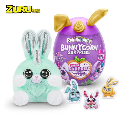 2025 New Genuine Zuru Dog Planet Fourth Generation Rainbocorns Unicorn Surprise Magic Egg Blind Box Cute Doll Children Toys Gift Beauty World Shop