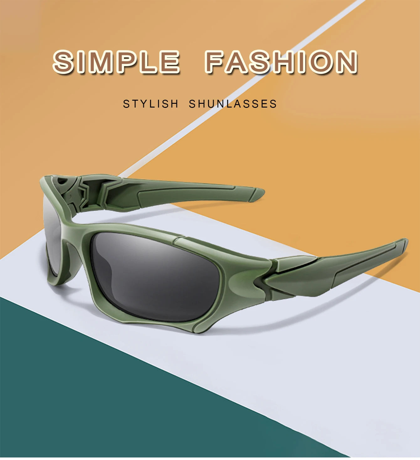 Polarized Fishing Sunglasses for Men Women Classic Camouflage Shades with UV Protection for Outdoor Driving Cycling Hiking Beauty World Shop