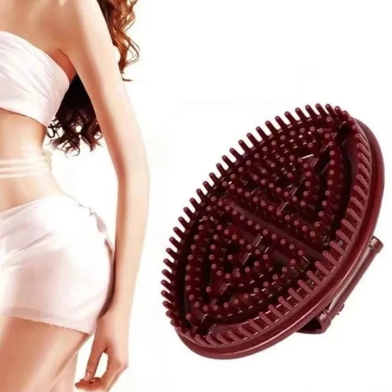 Universal Silicone Meridian Slimming Brush Leg Massage Tool Five Elements Dredging Body Beauty Health Care Scraping Equipment Beauty World Shop