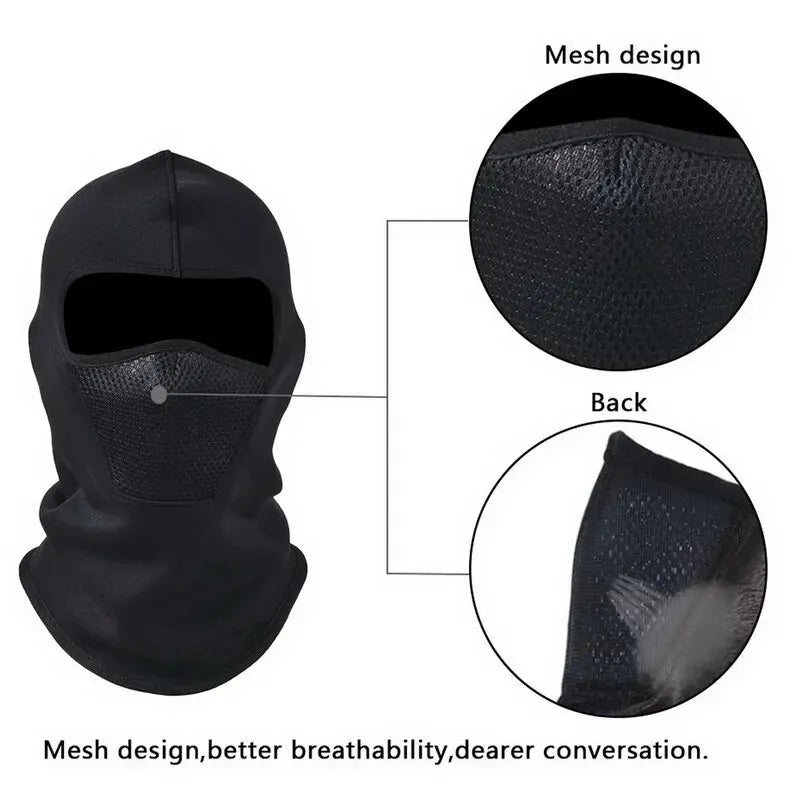 Thermal Winter Balaclava Cycling Full Face Mask Warm Outdoor Sports Motorcycle Ski Fishing Hunting Mask Fleece Scarf Cap Bandana Beauty World Shop
