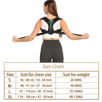 Adjustable Back Shoulder Posture Corrector Belt Clavicle Spine Support Reshape Your Body Home Office Sport Upper Back Neck Brace Beauty World Shop