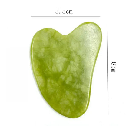Natural Jade Roller Face Gua Sha, Natural Stone, Body Neck Massager, Acupoint, Eye Care Spa Massage Tools Massage Visage Lifting Beauty World Shop