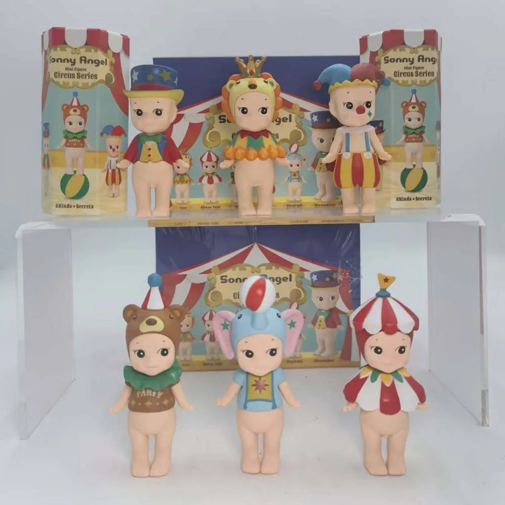 Sonny Angel Mini Figure  Blind Box Circus Series Doll Anime Figurine Girls Desktop Ornament Collection Birthday Christmas Gifts Beauty World Shop