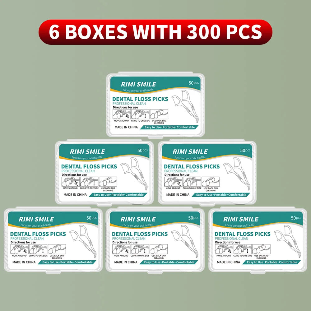 50/150/300/600/1000 PCS dental floss sticks oral care tools Beauty World Shop