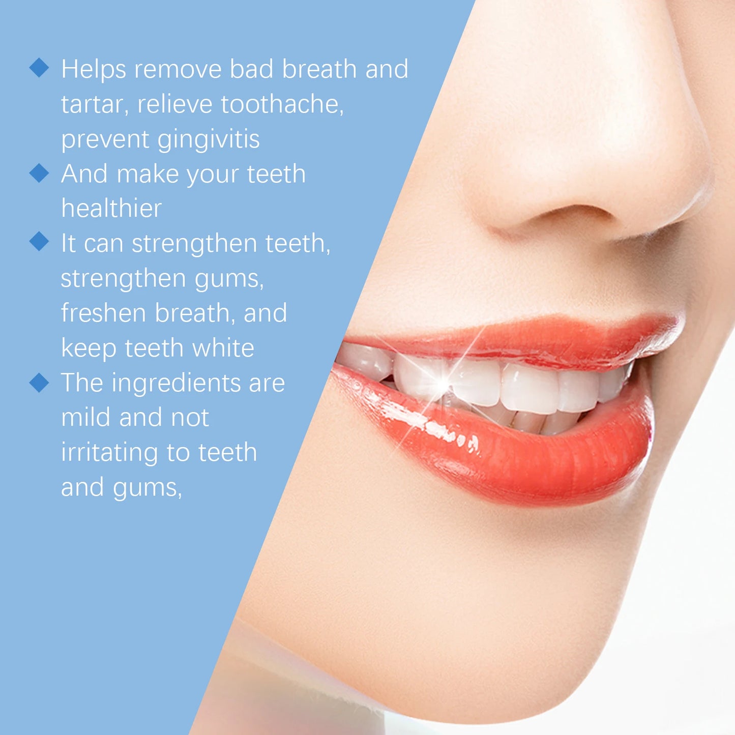 Gum Repair Drops Relieve Receding Gingival Swelling Gum Cleaning Care Oral Periodontal Hygiene Remove Yellow Remove Stain