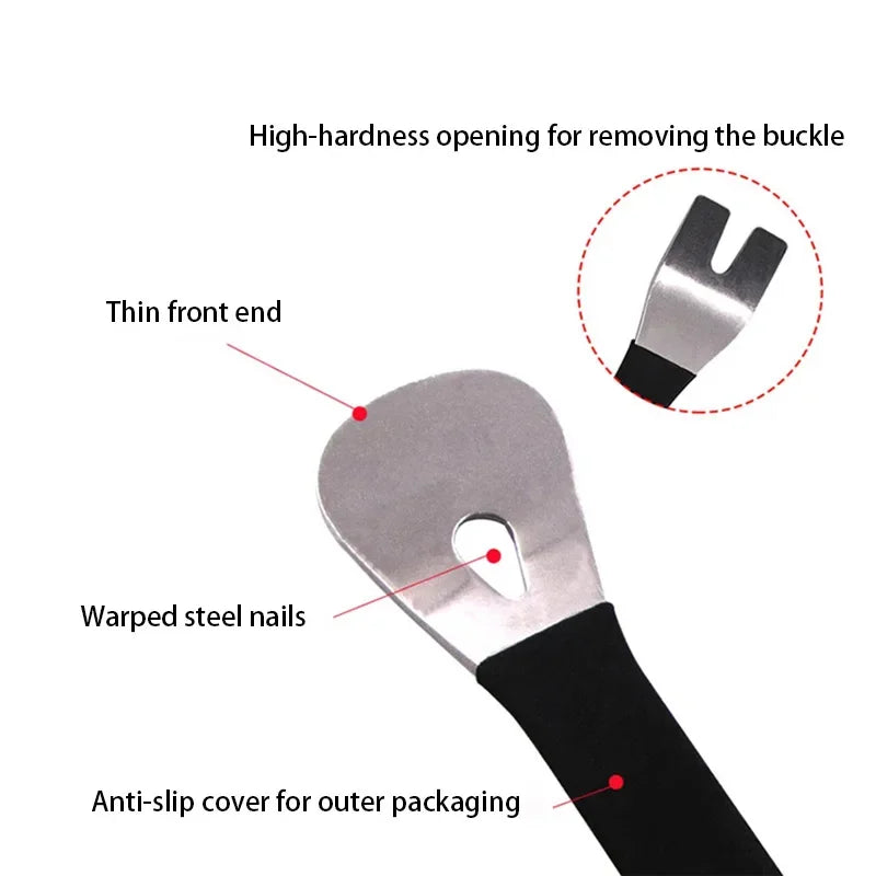 1pc Car Installation Tool For Dismantling Navigation, Sound Insulation, Instrument Panel Foot Pad Trims, Prying Door Panel Drive Beauty World Shop