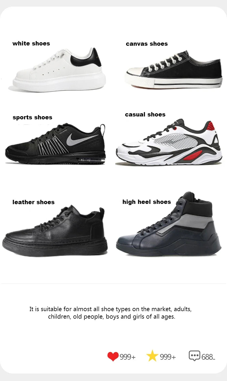 No tie Shoelaces for Shoes 8MM Flat Elastic laces Sneakers Kids Adult Quick Shoelace without ties Shoe Accessories Beauty World Shop