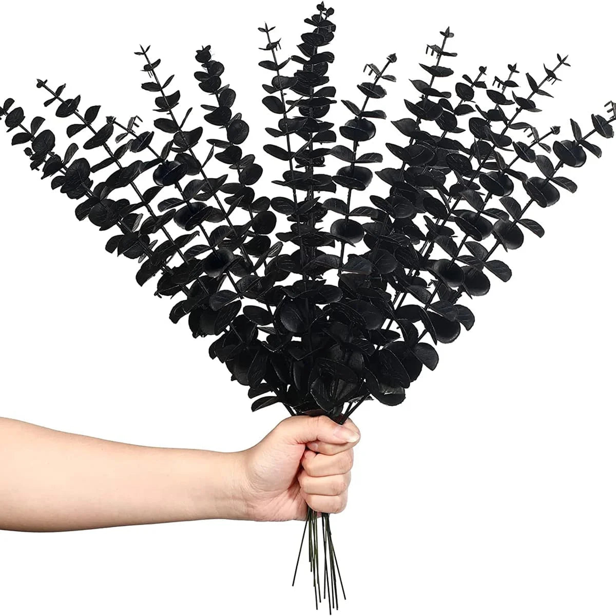 10/20pcs Artificial Plants Eucalyptus Leaves Fake Plants Vase Home Table Party Wedding Bridal Bouquet Decorations Outdoor Garden Beauty World Shop