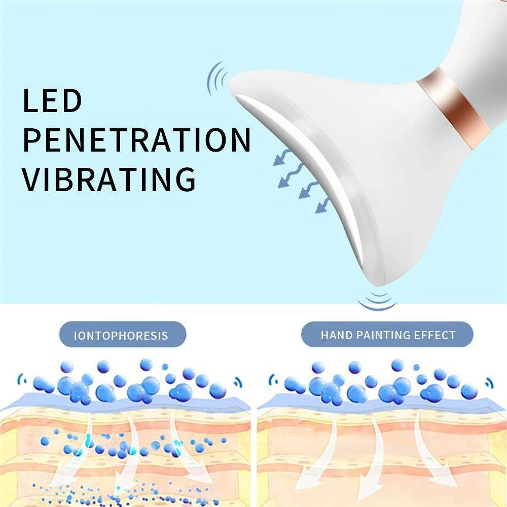 Microcurrent Facial Massager – Lift & Firm Skin, Reduce Wrinkles Face, Neck & Eye Rejuvenation Beauty World Shop