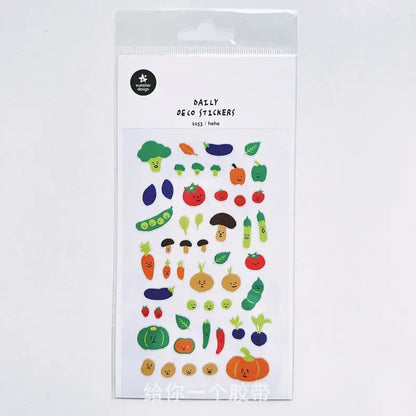 Korean Import Suatelier Travel Home Life Study Friend Stickers Scrapbooking Diy Journaling Diary Stationery Sticker School Gift Beauty World Shop