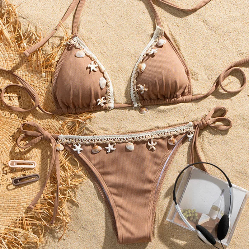Sexy Bikinis 2026 Women's Swimwear Female Swimsuit For Swimming Wear Bathing Suits Brazilian Bikini Set Beachwear Pool Bather Beauty World Shop