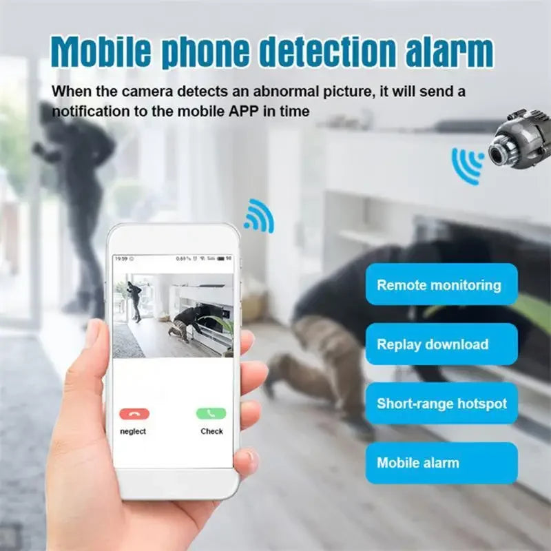 NEW 1080P Wireless Wifi Camera Mini Night Vision Video Recorder Baby Pet Motion Security Detection Camera HD Surveillance IP Cam Beauty World Shop