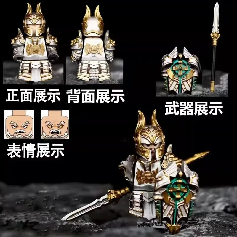 2025 NEW GP201 Lich King Medieval Round Table Knights building block Anime bricks Action Figure Collection Model Doll Toy Gifts Beauty World Shop