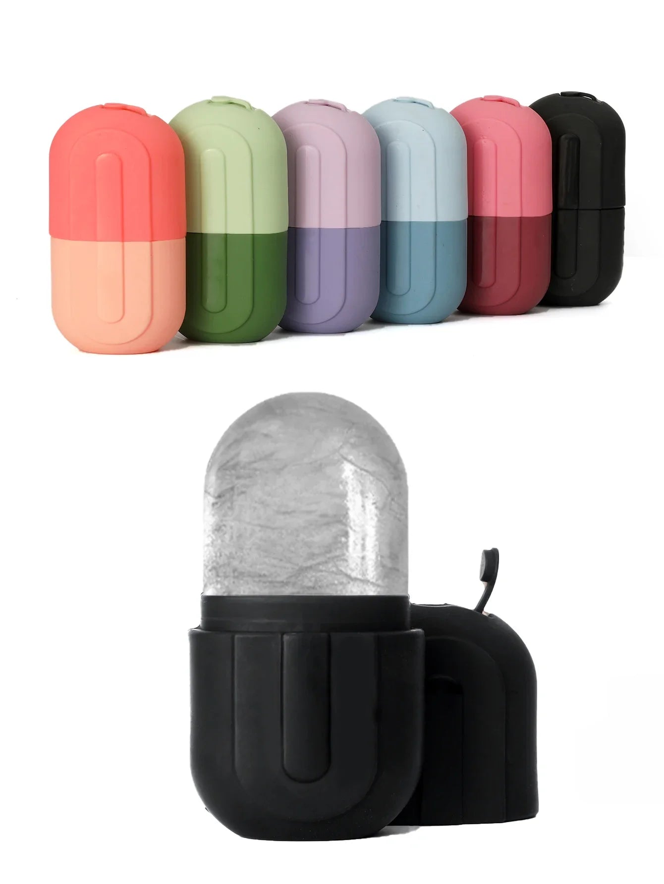 Ice roller mold, facial massager for skincare - Reusable silicone ice mold, keeps skin fresh and cool Beauty World Shop