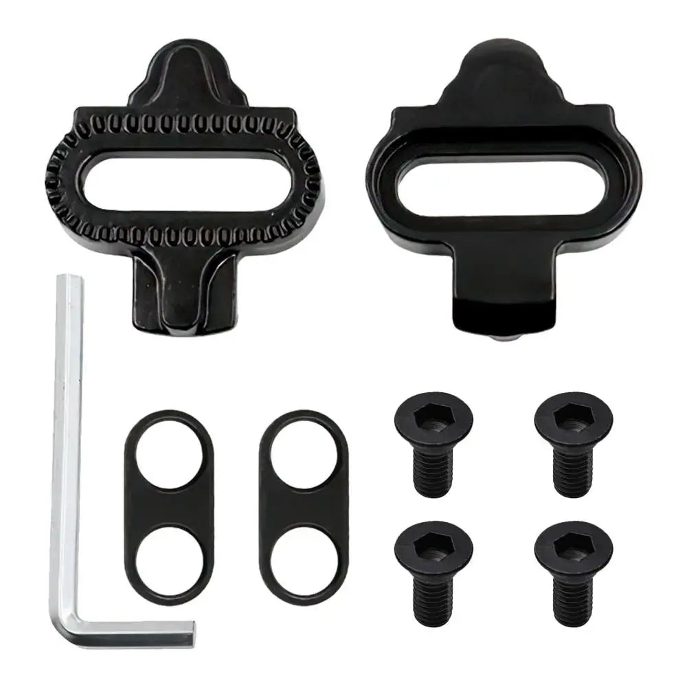 MTB Bike Cleats Multi-Release SPD Pedal Clips Set Universal for Cycling Shoes Bicycle Mountain Bike Riding Accessories Beauty World Shop