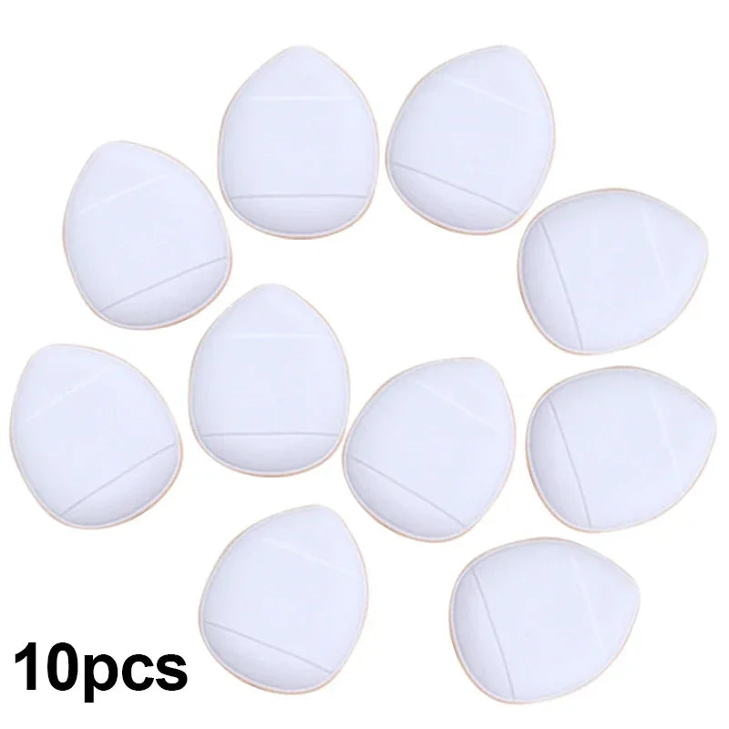 5/10Pcs Mini Finger Puff Foundation Small Air Cushion Powder Sponge Face Concealer BB Cream Cosmetic Applicator Makeup Tools Beauty World Shop