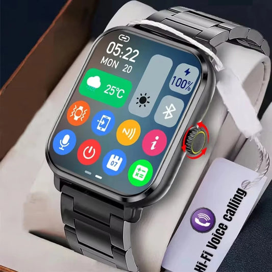 Smart Watch For Android IOS Watches 1.83inch HD Display Bluetooth Call Message Alert Music Sports Mode Smartwatch Men Women Gift Beauty World Shop