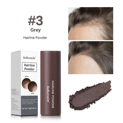 Waterproof Hairline & Root Concealer Pen – Instant Grey Coverage with Easy Blend Powder Stick for Normal Hair Beauty World Shop