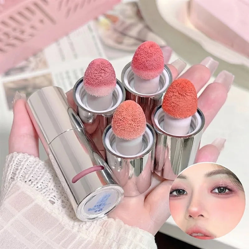 Air Cushion Blush Stick Natural Long-lasting Face Rouge Easy to Apply Makeup Cosmetic for Women Beauty World Shop