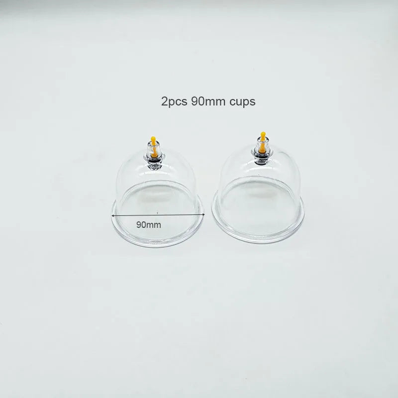 Big Size Vacuum Cupping Breast & Buttocks Enlargement Massager Suction Pump Machine Butt Lifting Device Back Massage Cans Beauty World Shop