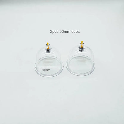 Big Size Vacuum Cupping Breast & Buttocks Enlargement Massager Suction Pump Machine Butt Lifting Device Back Massage Cans Beauty World Shop