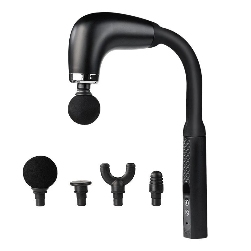 2025 New Smart Fascia Gun Electric Massager Massage Hammer Electric Fascia Gun Home Handheld Hammer Back Artifact Christmas Gift Beauty World Shop