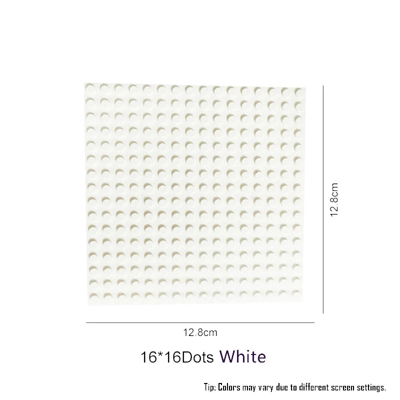 32x32x16x16 Dots Classic Base Plates MOC DIY Plastic Bricks Baseplates City Dimensions Building Blocks Figures Construction Toys Beauty World Shop