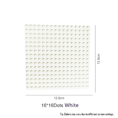 32x32x16x16 Dots Classic Base Plates MOC DIY Plastic Bricks Baseplates City Dimensions Building Blocks Figures Construction Toys Beauty World Shop