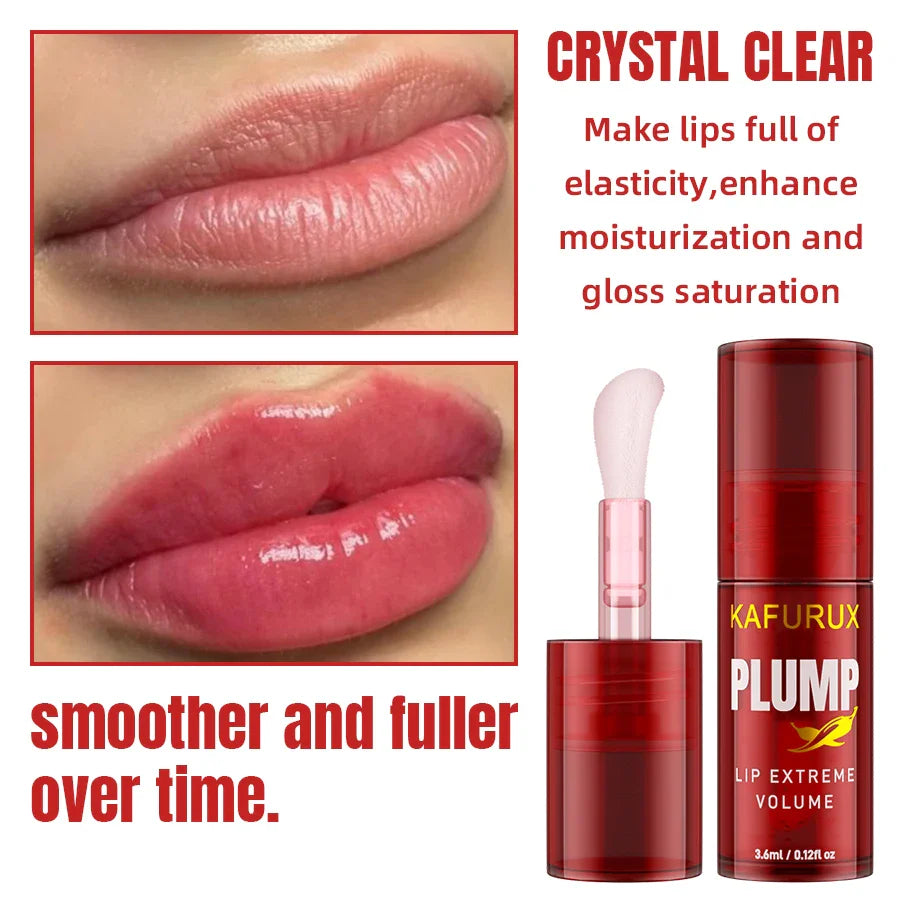 1PC Chili Pepper Lip Plumper Oil Long Lasting Moisturizing Lip Gloss Serum Instant Volumising  Essence Oil Lip Makeup for Women Beauty Trend Shop