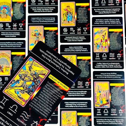 Tarot Cards For Beginners With Meaning On Them, 78pcs-Cards Fortune Telling Game Family Party Entertainment Cards Game Beauty World Shop